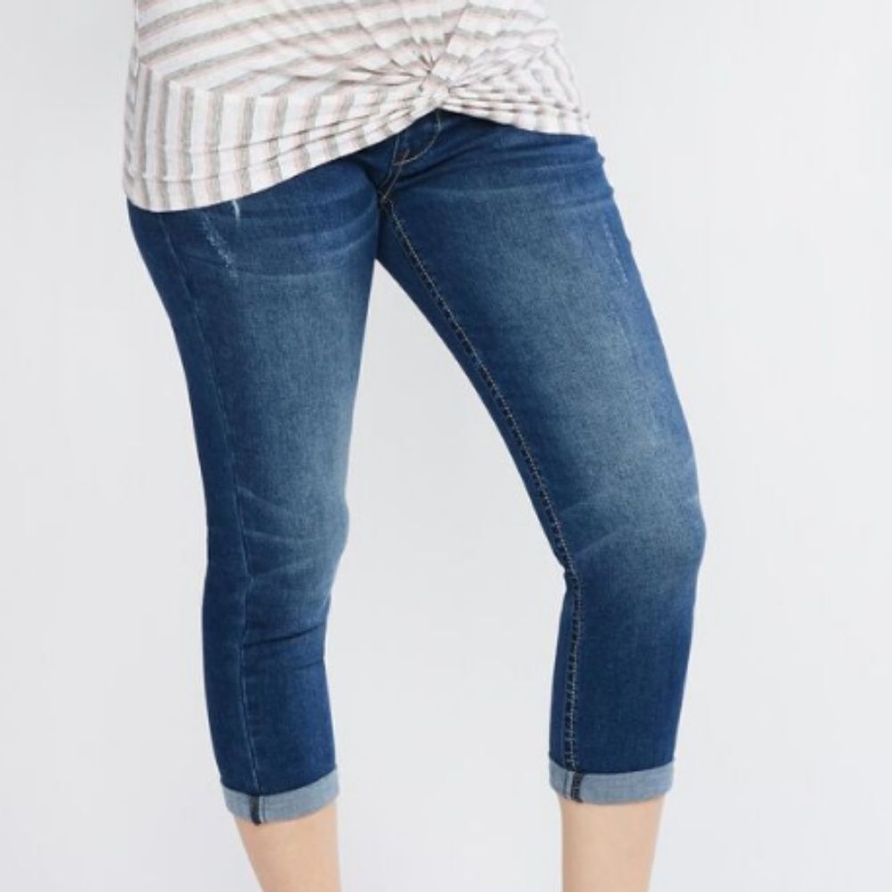Oh Baby Maternity Cropped Jeans sz Medium